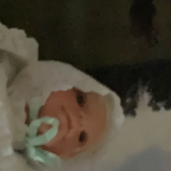 A very cute reborn baby girl